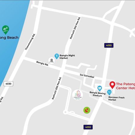 The Patong Center Hotel Buitenkant foto